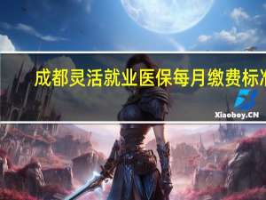 成都灵活就业医保每月缴费标准