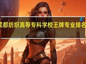 成都纺织高等专科学校王牌专业排名一览表