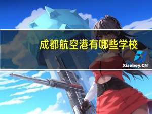 成都航空港有哪些学校