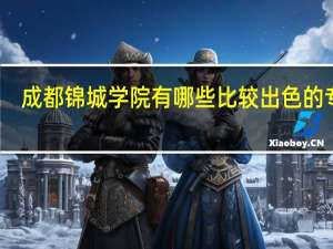 成都锦城学院有哪些比较出色的专业