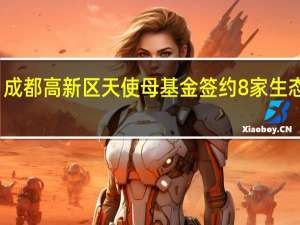成都高新区天使母基金签约8家生态伙伴