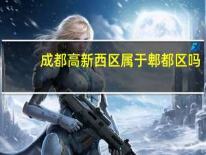 成都高新西区属于郫都区吗
