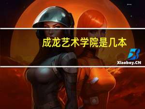 成龙艺术学院是几本