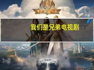 我们是兄弟电视剧（我们是兄弟电视剧）