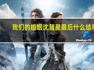 我们的婚姻沈彗星最后什么结局