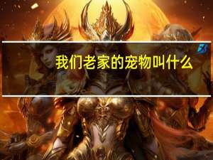 我们老家的宠物叫什么