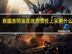 我国合同法在违约责任上采用什么原则