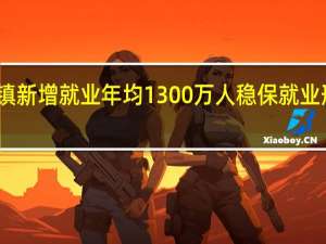 我国城镇新增就业年均1300万人 稳保就业形势总体稳定