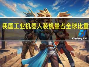 我国工业机器人装机量占全球比重超50%