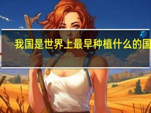 我国是世界上最早种植什么的国家