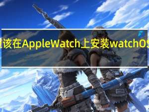 我应该在 Apple Watch 上安装 watchOS 测试版吗