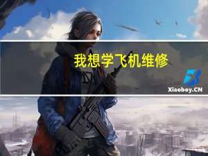 我想学飞机维修。要什么学历条件