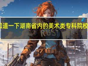 我想知道一下湖南省内的美术类专科院校的排名情况