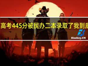我是一个云南考生高考445分被民办二本录取了我到底是该去读呢还是复读好