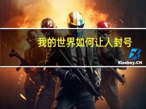 我的世界如何让人封号