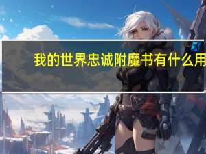 我的世界忠诚附魔书有什么用