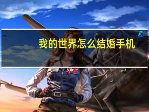 我的世界怎么结婚手机