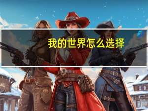 我的世界怎么选择