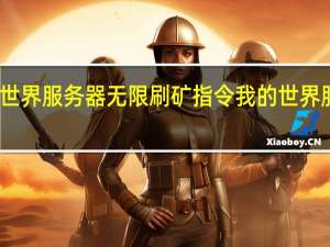 我的世界服务器无限刷矿指令 我的世界服务器指令