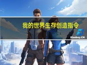 我的世界生存创造指令