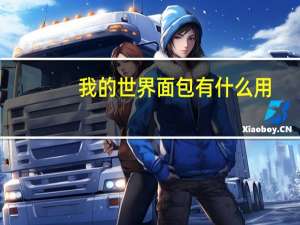 我的世界面包有什么用