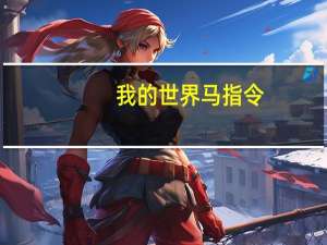 我的世界马指令