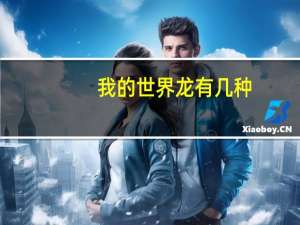 我的世界龙有几种