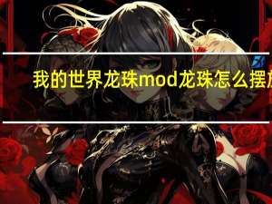 我的世界龙珠mod龙珠怎么摆放（我的世界龙珠空间舱怎么用）