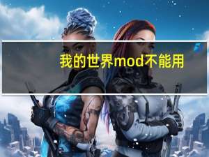 我的世界mod不能用