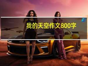 我的天空作文800字（我的天空作文）