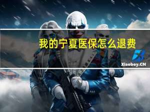 我的宁夏医保怎么退费