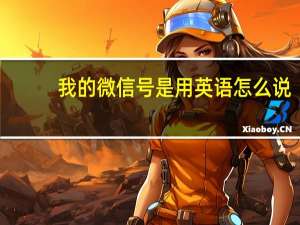 我的微信号是用英语怎么说（我的微信好友是神仙）