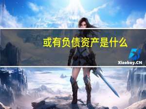 或有负债资产是什么