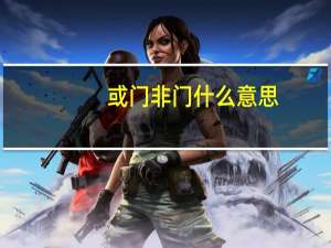 或门非门什么意思
