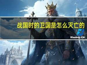 战国时的卫国是怎么灭亡的
