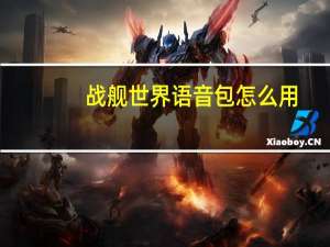 战舰世界语音包怎么用