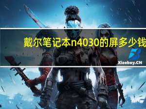 戴尔笔记本n4030的屏多少钱（戴尔笔记本n4030）