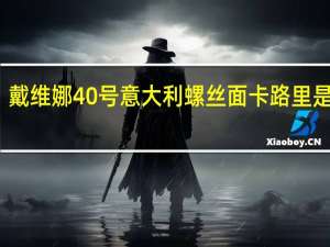 戴维娜 40号意大利螺丝面卡路里是多少