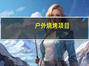 户外烧烤项目