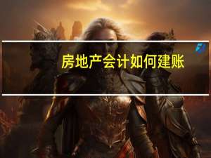 房地产会计如何建账
