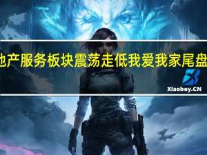 房地产服务板块震荡走低 我爱我家尾盘触及跌停