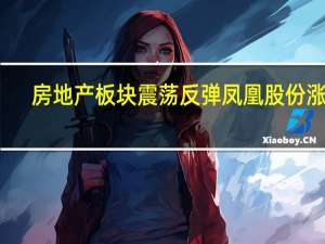 房地产板块震荡反弹 凤凰股份涨停