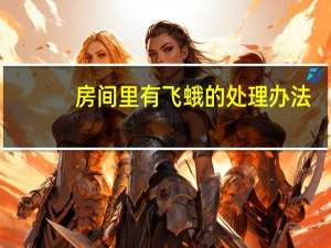 房间里有飞蛾的处理办法