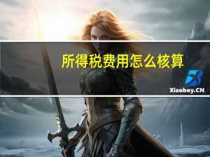 所得税费用怎么核算