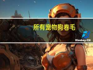 所有宠物狗卷毛