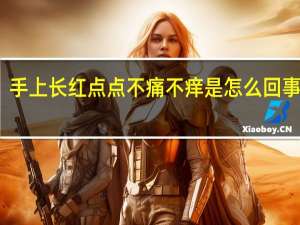 手上长红点点不痛不痒是怎么回事图片（手上长红点点不痛不痒是怎么回事）