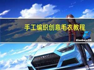 手工编织创意毛衣教程