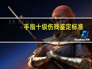手指十级伤残鉴定标准