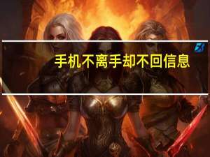 手机不离手却不回信息（手机bl锁全称）