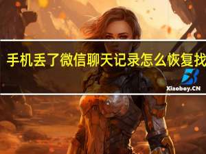 手机丢了微信聊天记录怎么恢复找回来（手机丢了微信聊天记录怎么恢复）